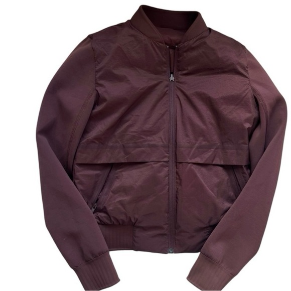 Lululemon Down And Around Reversible Bomber Size 2 - Picture 6 of 14
